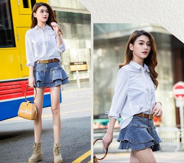 From High-waisted Women Denim Summer Word Came Out Drooling 2021 Pettiskirt's Skirt 6f8w, Black
From High-waisted Women Denim Summer Word Came Out Drooling 2021 Pettiskirt's Skirt 6f8w, Black