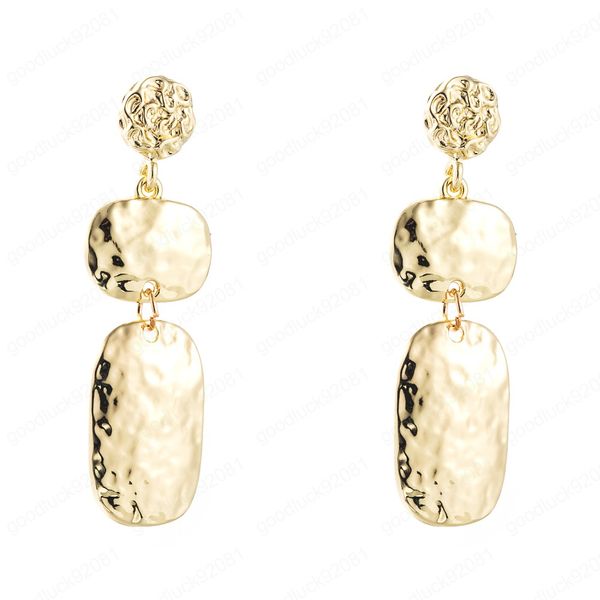 gold color statement dangle earring for girl vintage simple design multi layers woman wedding party dangle earring, Silver
gold color statement dangle earring for girl vintage simple design multi layers woman wedding party dangle earring, Silver