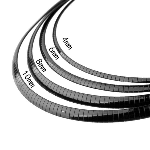 3/4/6/8mm new gift 316l stainless steel black flat snake chain mens necklace link 18inch fashion jewelry ale, Silver
3/4/6/8mm new gift 316l stainless steel black flat snake chain mens necklace link 18inch fashion jewelry ale, Silver