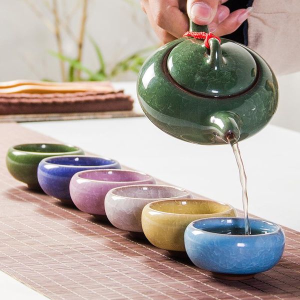 2017 новый изысканный ледяной трещин глазурь чай набор portery teaset 1 чайник и 6 чашки чашки рыболовные чашки китайский кунг-фу jllsua gar
2017 новый изысканный ледяной трещин глазурь чай набор portery teaset 1 чайник и 6 чашки чашки рыболовные чашки китайский кунг-фу jllsua gar