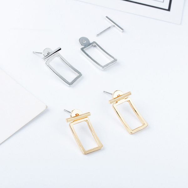 20pairs/lot european rectangular hollow stud earrings geometric alloy silver ear nail women gift ear drop jewelry accessories wholesale, Golden;silver
20pairs/lot european rectangular hollow stud earrings geometric alloy silver ear nail women gift ear drop jewelry accessories wholesale, Golden;silver