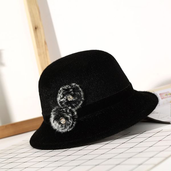 autumn winter lady's hat korean version of chao mao mao mao thermal hat fashion versatile imitation sable hat for middle-aged and elder, Blue;gray
autumn winter lady's hat korean version of chao mao mao mao thermal hat fashion versatile imitation sable hat for middle-aged and elder, Blue;gray