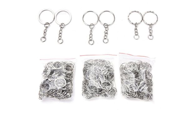100 pcs/set silvery key chains stainless alloy circle diy 25mm keyrings jewelry keychain key ring jewelry keychain ring, Silver
100 pcs/set silvery key chains stainless alloy circle diy 25mm keyrings jewelry keychain key ring jewelry keychain ring, Silver