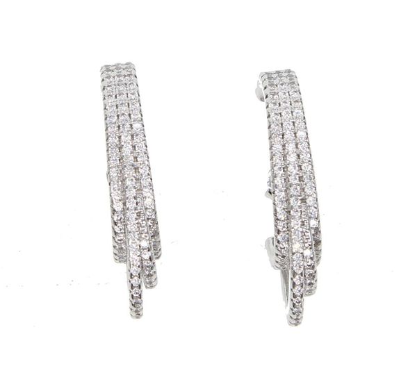 fashion- color miccro pave cz earring 2018 new design long botton ear studs copper lead nickle dazzling chic11, Golden;silver
fashion- color miccro pave cz earring 2018 new design long botton ear studs copper lead nickle dazzling chic11, Golden;silver