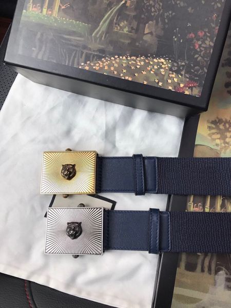 blue canvas/genuine leather gold silver tiger buckle women belt with box men designers belts men belts designer belts 065, Black;brown
blue canvas/genuine leather gold silver tiger buckle women belt with box men designers belts men belts designer belts 065, Black;brown