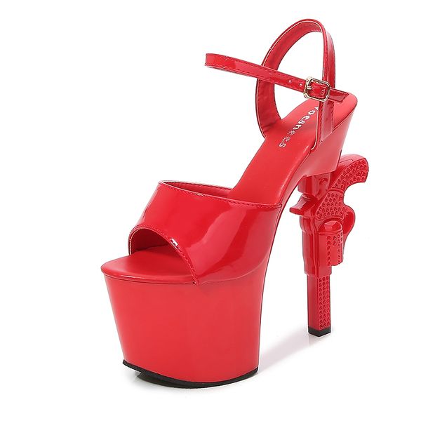 new summer 2021 water fish mouth super-18cm high-heeled female sandals special evening-shaped field shoes 34-43 w05h, Black
new summer 2021 water fish mouth super-18cm high-heeled female sandals special evening-shaped field shoes 34-43 w05h, Black