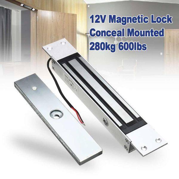 12v magnetic electric door lock electric magnetic lock gate opener suction holding electromagnetic access control 280kg 600lb
12v magnetic electric door lock electric magnetic lock gate opener suction holding electromagnetic access control 280kg 600lb