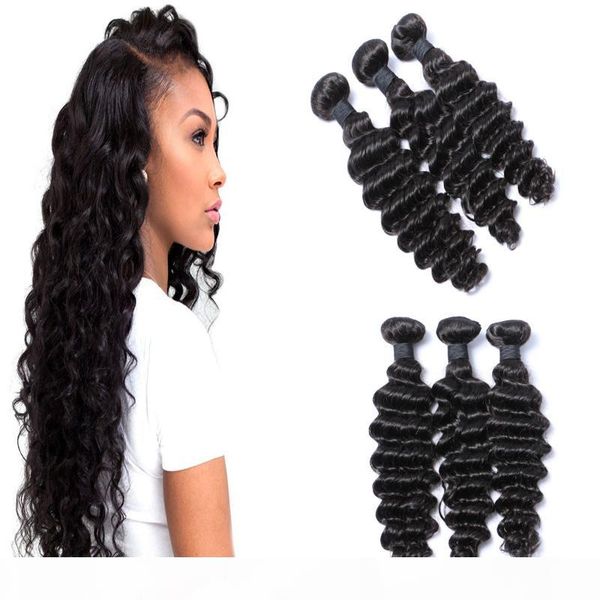 8a brazilian remy hair 3pcs lot deep wave unprocessed branilian remy human hair end no tangle deep wave hair weft, Black
8a brazilian remy hair 3pcs lot deep wave unprocessed branilian remy human hair end no tangle deep wave hair weft, Black