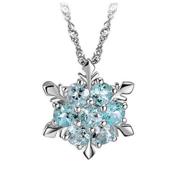 blue crystal snowflake charm necklaces & pendants zircon flower silver plated jewelry christmas gift for women wholesalers
blue crystal snowflake charm necklaces & pendants zircon flower silver plated jewelry christmas gift for women wholesalers