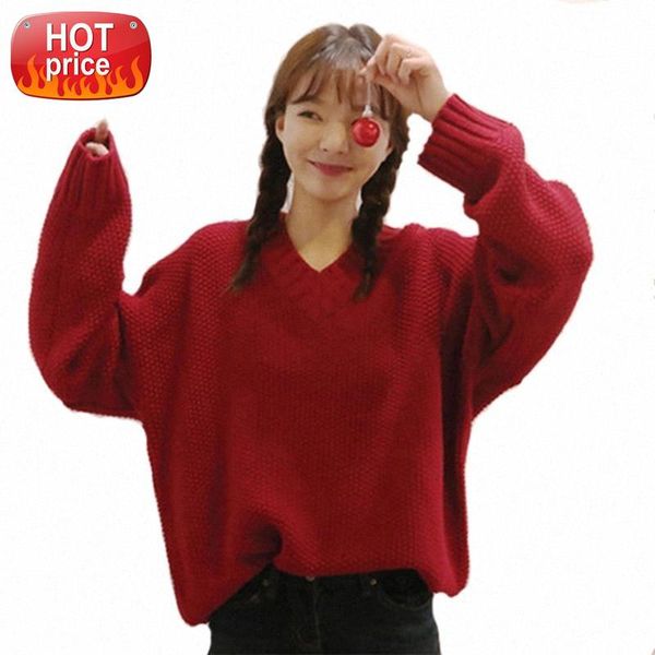 SVOKOR Autumn And Winter Retro Pullover Loose Casual Knit Women's Shirt Korean Long-sleeved Warm Cute Sweater #Ld5T, White
SVOKOR Autumn And Winter Retro Pullover Loose Casual Knit Women's Shirt Korean Long-sleeved Warm Cute Sweater #Ld5T, White