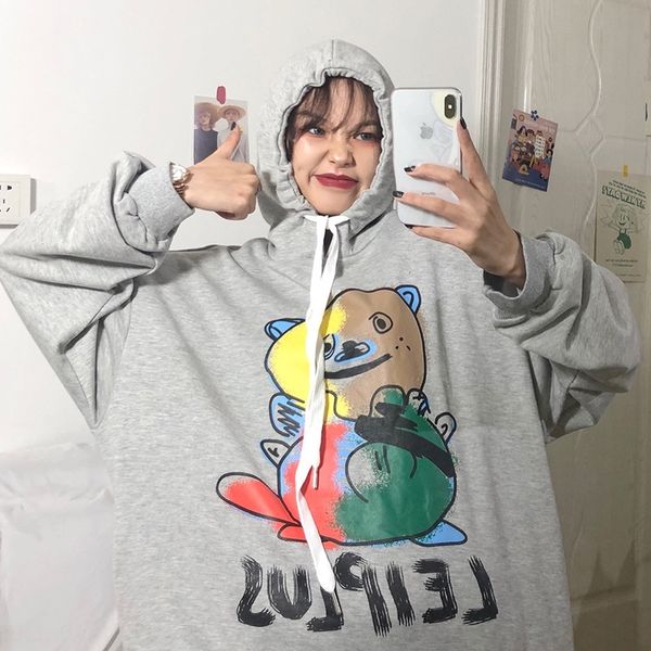 foreign style fried street women's loose korean hoodie sweater hoodie sweater fashionable fashion 2020 new ins trend s0xkf, Black
foreign style fried street women's loose korean hoodie sweater hoodie sweater fashionable fashion 2020 new ins trend s0xkf, Black