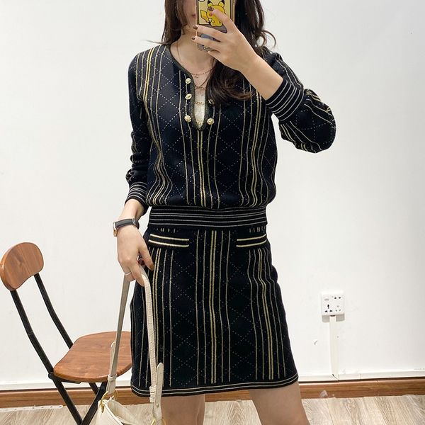 2020 new early autumn pulloveraline dress pullover small fragrance black silk embroidery suit knitted pullover a-line skirt z4wth, Gray
2020 new early autumn pulloveraline dress pullover small fragrance black silk embroidery suit knitted pullover a-line skirt z4wth, Gray
