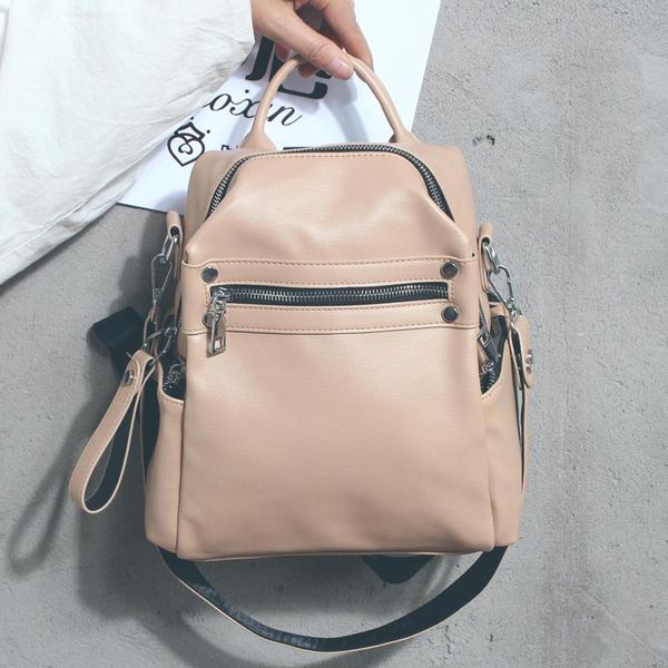 shoulder bag female 2020 new korean hit color multi-purpose travel bag leisure wild fashion women's backpack
shoulder bag female 2020 new korean hit color multi-purpose travel bag leisure wild fashion women's backpack