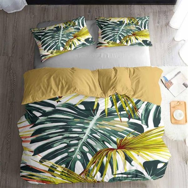 helengili 3d bedding set tropical plants print duvet cover set bedclothes with pillowcase bed home textiles #rdzw-24
helengili 3d bedding set tropical plants print duvet cover set bedclothes with pillowcase bed home textiles #rdzw-24