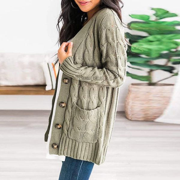 women's knits & tees 2021 autumn winter candy color knitted cardigan long sleeve women sweaters loose knit sweater coat pocket casual j, White
women's knits & tees 2021 autumn winter candy color knitted cardigan long sleeve women sweaters loose knit sweater coat pocket casual j, White