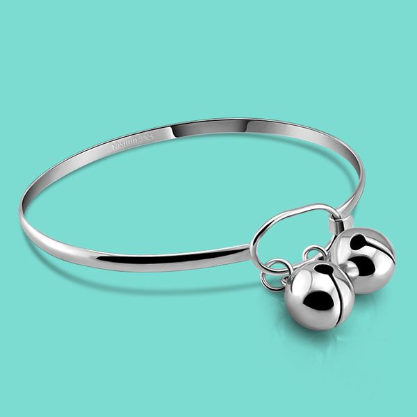haute qualit femmes 925 argent bracelet breloque bijoux solide argent cloche bracelet sonnerie ouverture argent bracelet cadeau t200422, Black
haute qualit femmes 925 argent bracelet breloque bijoux solide argent cloche bracelet sonnerie ouverture argent bracelet cadeau t200422, Black