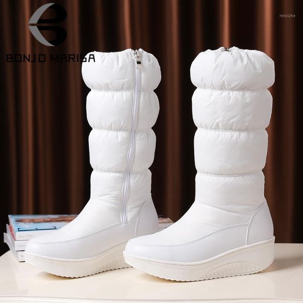 boots bonjomarisa girls snow chritmas warm short plush snowboots zipper wedges casual mid calf women patchwork shoes woman1, Black
boots bonjomarisa girls snow chritmas warm short plush snowboots zipper wedges casual mid calf women patchwork shoes woman1, Black