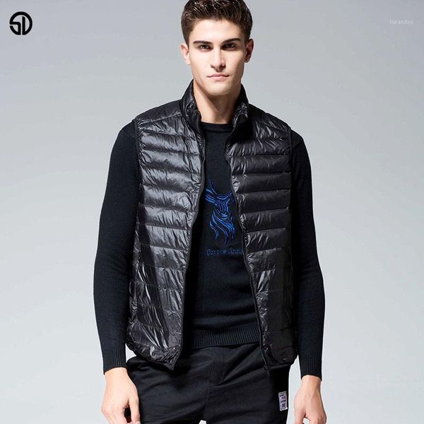 men's vests sd vest men 2021 ultralight waistcoat white duck down coats plus size 3xl sleeveless jacket winter thickening gilet 6021, Black;white
men's vests sd vest men 2021 ultralight waistcoat white duck down coats plus size 3xl sleeveless jacket winter thickening gilet 6021, Black;white