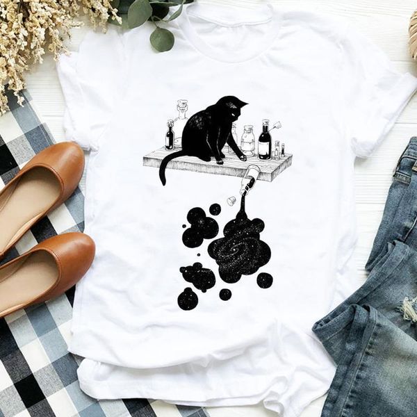 женщины lady space cat смешные печать 90s летняя осенняя печатная рубашка t tee для женской одежды футболка женская верхняя графическая футб, White
женщины lady space cat смешные печать 90s летняя осенняя печатная рубашка t tee для женской одежды футболка женская верхняя графическая футб, White