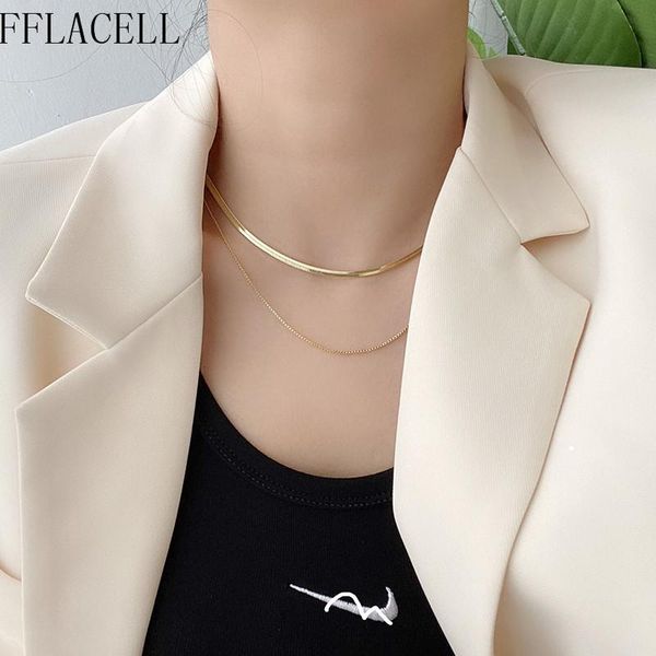 fflacell корейской версии simple choker snake bone короткое ожерелье ins золота широкий плоский ожерелье женщина партии ювелирных изделий, Golden;silver
fflacell корейской версии simple choker snake bone короткое ожерелье ins золота широкий плоский ожерелье женщина партии ювелирных изделий, Golden;silver