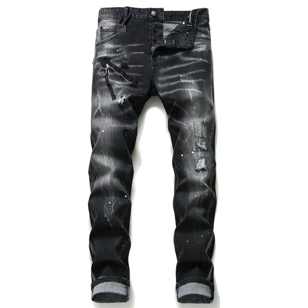 2021 new european and american fashion mens casual jeans highgrade washing pure hand grinding quality optimization lt2130, Blue
2021 new european and american fashion mens casual jeans highgrade washing pure hand grinding quality optimization lt2130, Blue