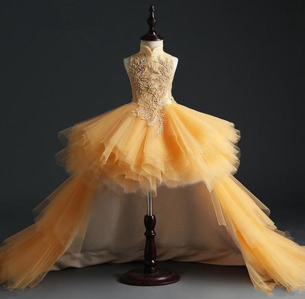 girl's dresses gold tulle pageant dress birthday party gowns hi-lo sequin beads flowers girl princess fluffy kids first communion, Red;yellow
girl's dresses gold tulle pageant dress birthday party gowns hi-lo sequin beads flowers girl princess fluffy kids first communion, Red;yellow