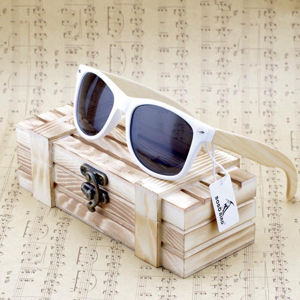 sunglasses bobo bird bamboo wood polarized for men and women in wooden gift box drop customized, White;black
sunglasses bobo bird bamboo wood polarized for men and women in wooden gift box drop customized, White;black