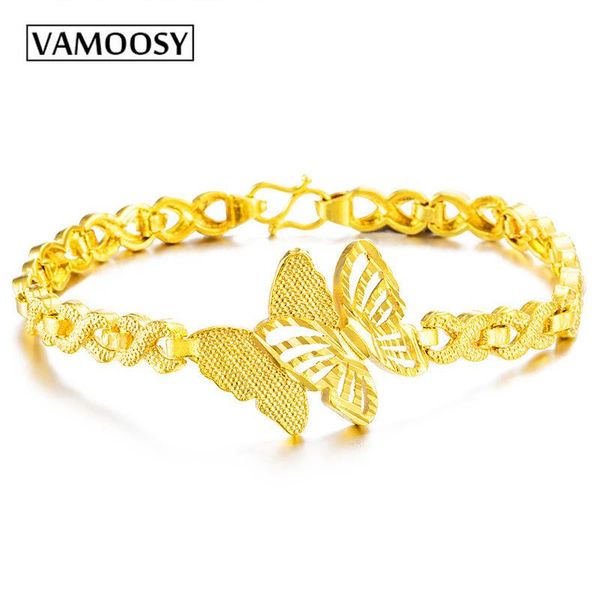 vamoosy cute beautiful butterfly charm bracelet for women girls student hand chain 24k gold color friendship women's bracelet, Black
vamoosy cute beautiful butterfly charm bracelet for women girls student hand chain 24k gold color friendship women's bracelet, Black
