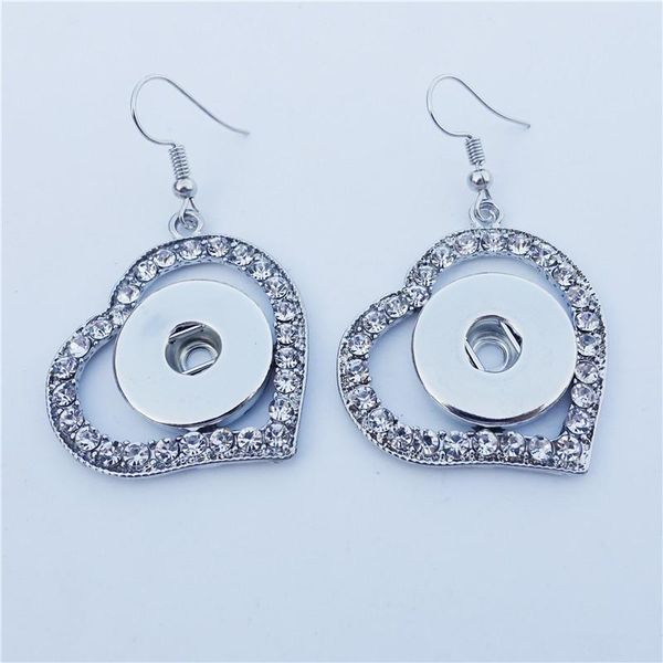 dangle & chandelier crystal rhinestone heart metal 18mm snap buttons earrings female fashion jewelry, Silver
dangle & chandelier crystal rhinestone heart metal 18mm snap buttons earrings female fashion jewelry, Silver