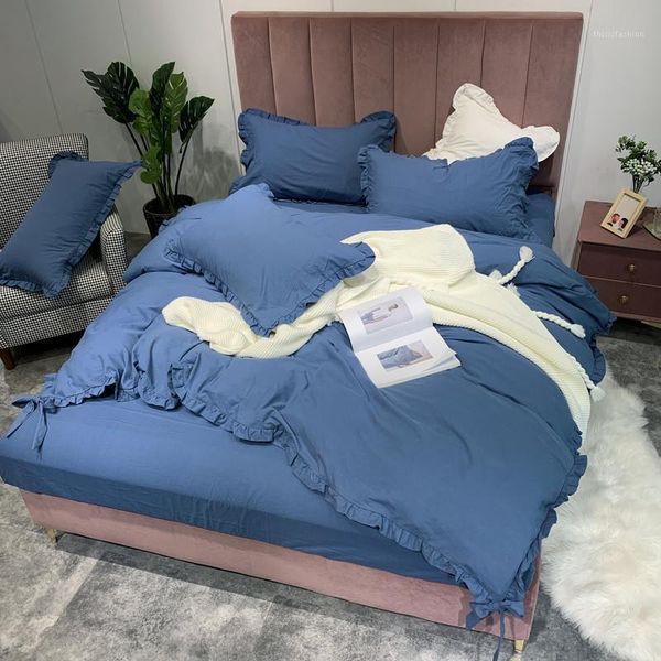 pure cotton 4pcs bed set duvet cover bed set sheet pillowcases solid royal blue ginger bean paste pink grey khaki white1
pure cotton 4pcs bed set duvet cover bed set sheet pillowcases solid royal blue ginger bean paste pink grey khaki white1