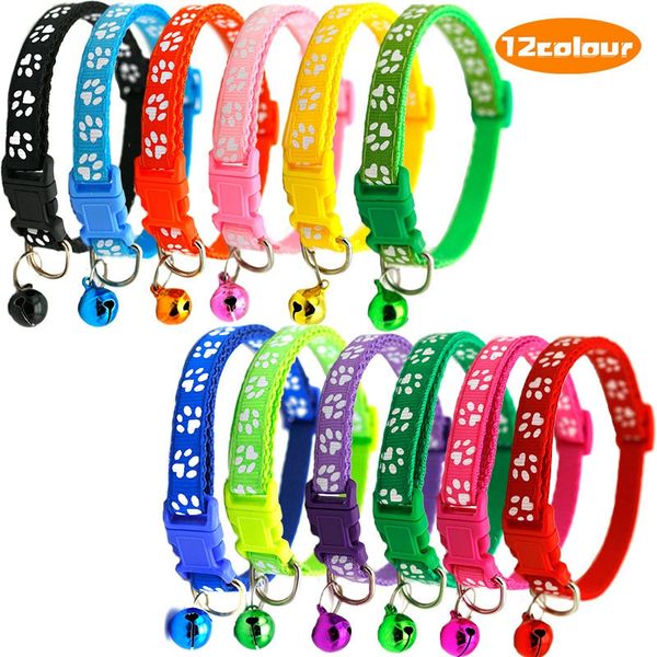 cloth bells cute cats collars adjustable buckles fashion pet dog collar footprint pattern pet lead supplies accessories vtky2294
cloth bells cute cats collars adjustable buckles fashion pet dog collar footprint pattern pet lead supplies accessories vtky2294