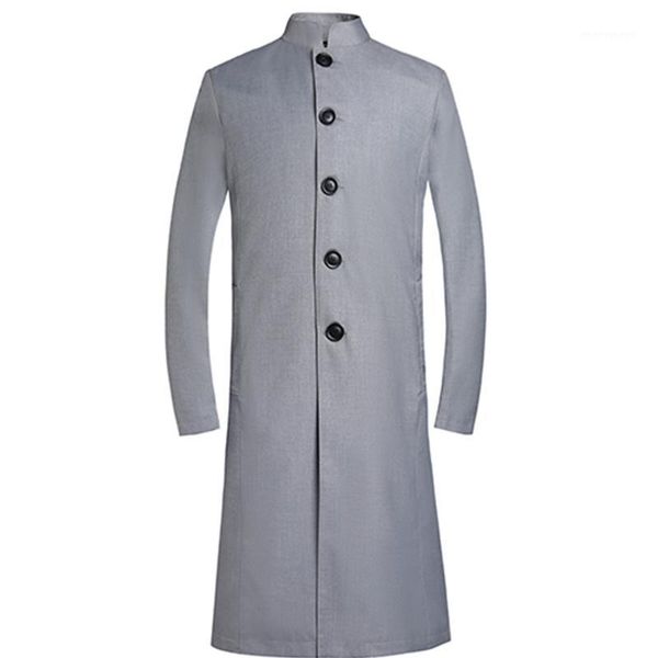 men's windbreaker jacket vintage black khaki spring autumn smart business coat retro classic long coat men1
men's windbreaker jacket vintage black khaki spring autumn smart business coat retro classic long coat men1