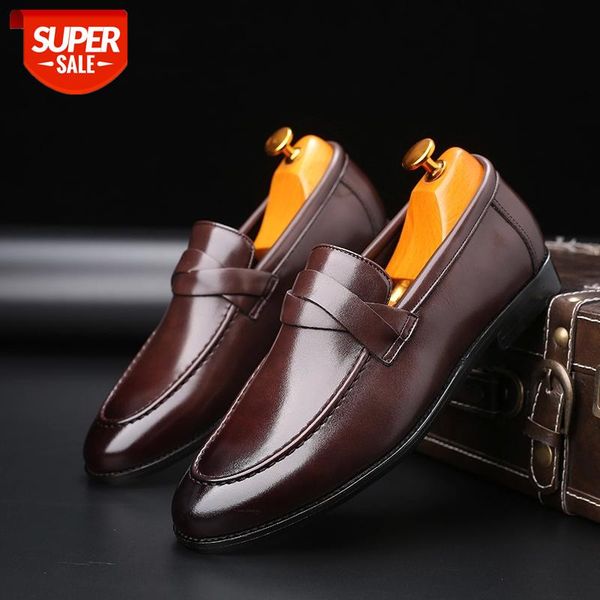 xpay spring autumn pointed toe men shoes luxury italian style formal dress leather shoes flats party wedding loafers big size #9b8k
xpay spring autumn pointed toe men shoes luxury italian style formal dress leather shoes flats party wedding loafers big size #9b8k