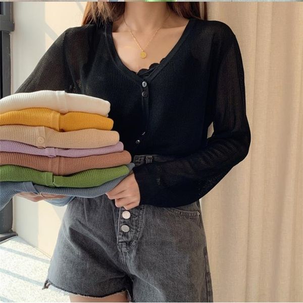 eilqq 2020 korean fashion spring t-shirt new summer and art versatile v-neck long sleeve sunscreen elastic t-shirt cardigan exv1c, White;black
eilqq 2020 korean fashion spring t-shirt new summer and art versatile v-neck long sleeve sunscreen elastic t-shirt cardigan exv1c, White;black