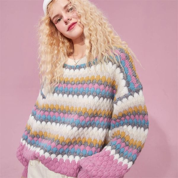 elfsack colorful striped korean casual women knit pullovers sweaters, autumn elf lantern sleeve,basic girly sweet daily 201224, White;black
elfsack colorful striped korean casual women knit pullovers sweaters, autumn elf lantern sleeve,basic girly sweet daily 201224, White;black