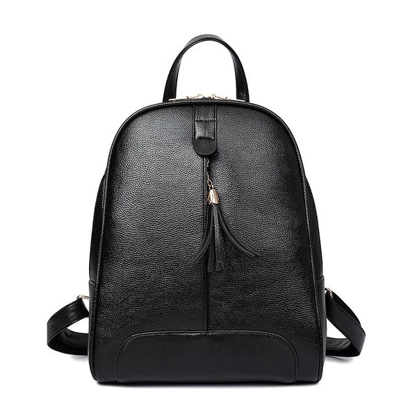 2020 college style leather backpack women's backpack school bags for teenagers ladies travel bag
2020 college style leather backpack women's backpack school bags for teenagers ladies travel bag