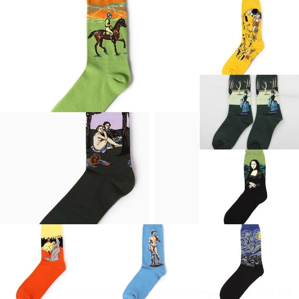 lpcq2 starry sky and men's lisa oil famous painting mona cotton socks painting oil men's mid-calf socks pevjr, Black
lpcq2 starry sky and men's lisa oil famous painting mona cotton socks painting oil men's mid-calf socks pevjr, Black