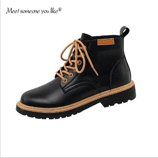 high-quality women's shoes british style short boots korean trend shoes autumn new style martin boots black classic women'sboots
high-quality women's shoes british style short boots korean trend shoes autumn new style martin boots black classic women'sboots