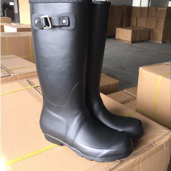 h t rubber rainboots tall rain boots female knee-high fashion women boots british classic high tube waterproof shoes for women1, Black
h t rubber rainboots tall rain boots female knee-high fashion women boots british classic high tube waterproof shoes for women1, Black