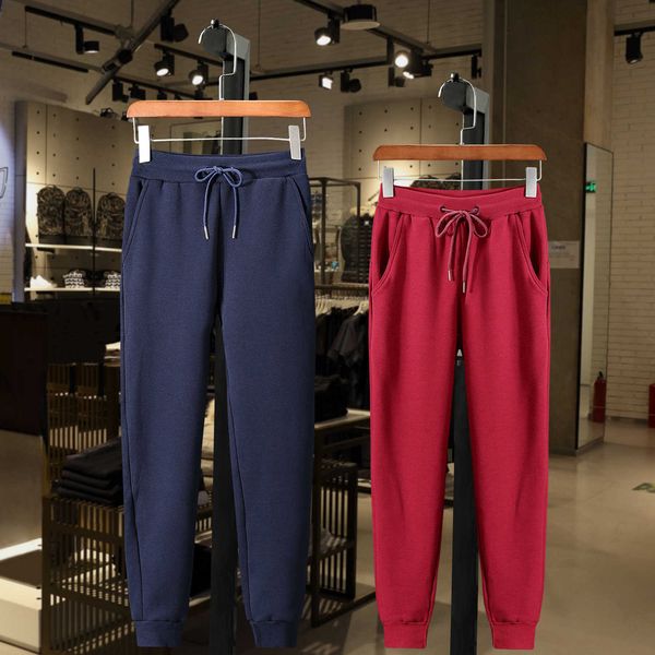 autumn and winter plush men's casual youth sports leggings harlem pants, Black
autumn and winter plush men's casual youth sports leggings harlem pants, Black