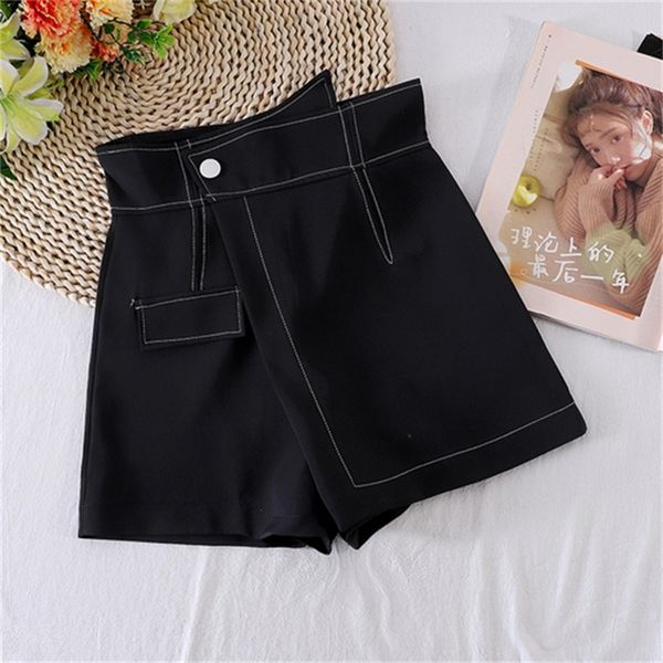 2021 new a-line summer high waist irregular all-match slimming new short female small exposed skirt pants xouu, Black;white
2021 new a-line summer high waist irregular all-match slimming new short female small exposed skirt pants xouu, Black;white