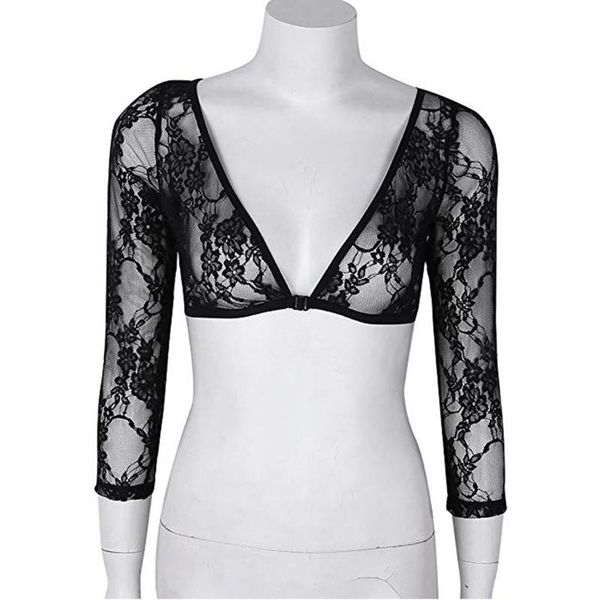 women's sleepwear 2021 summe seamless arm shaper sleevey wonders lace black v-neck perspective cardigan coat female, Black;red
women's sleepwear 2021 summe seamless arm shaper sleevey wonders lace black v-neck perspective cardigan coat female, Black;red