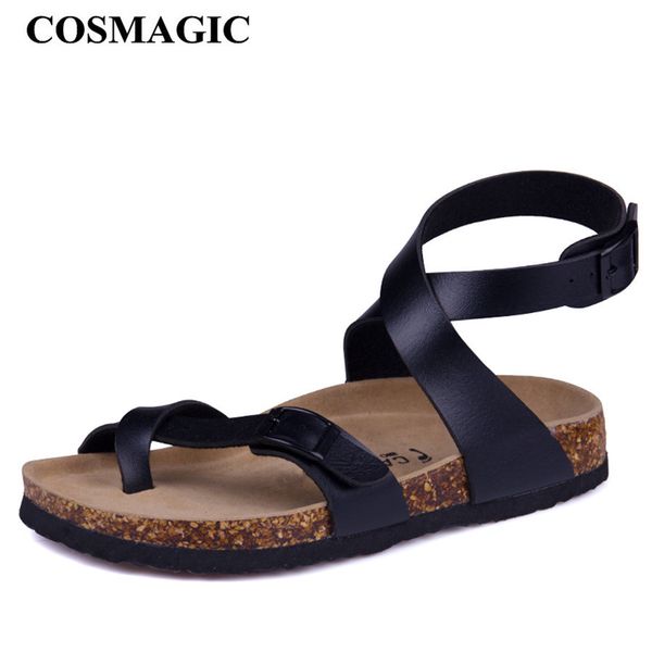 cosmagic fashion cork sandals 2020 new women casual summer beach gladiator non-slip buckle strap sandalias shoe y200623, Black
cosmagic fashion cork sandals 2020 new women casual summer beach gladiator non-slip buckle strap sandalias shoe y200623, Black