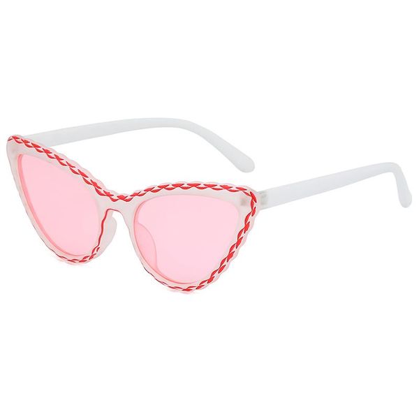 vintage cat's eye sunglasses women pink yellow sun glasses female retro candy color lady shades designer uv400, White;black
vintage cat's eye sunglasses women pink yellow sun glasses female retro candy color lady shades designer uv400, White;black