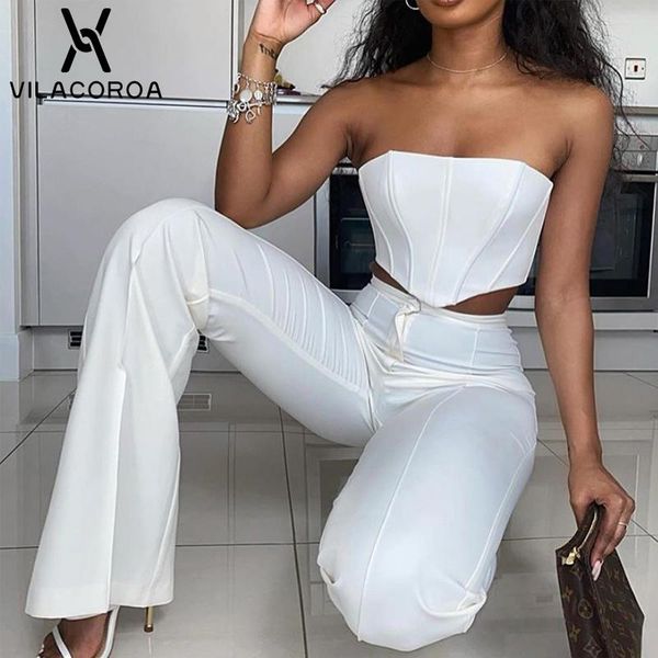 tube women's 2 piece sets sleeveless backless short crop long pants suits high street party nightclub sets ladies, Gray
tube women's 2 piece sets sleeveless backless short crop long pants suits high street party nightclub sets ladies, Gray
