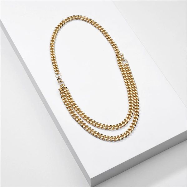 n5592 zwpon silver color layered link chain choker necklace for women fashion boutique collar necklace jewelry wholesale, Golden;silver
n5592 zwpon silver color layered link chain choker necklace for women fashion boutique collar necklace jewelry wholesale, Golden;silver