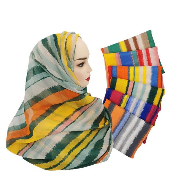 scarves fashion colourful stripe scarf hijab plain colours and shawl soft women muslim islamic hijabs, Blue;gray
scarves fashion colourful stripe scarf hijab plain colours and shawl soft women muslim islamic hijabs, Blue;gray