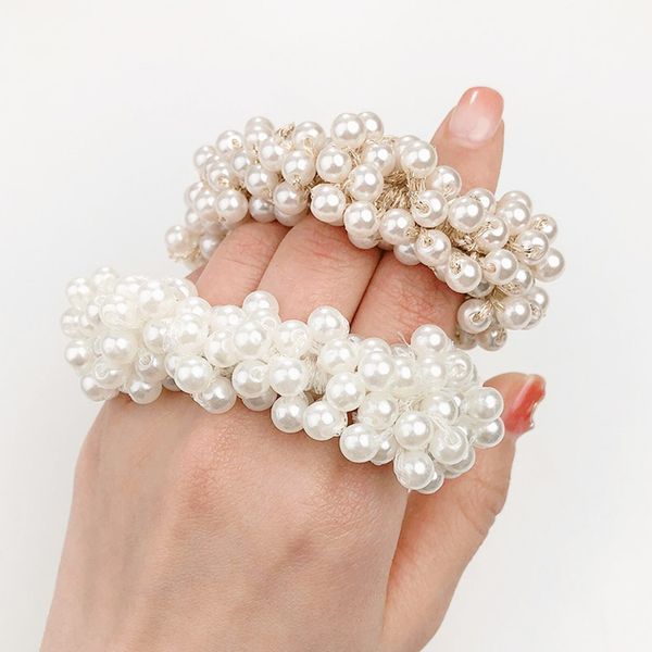 21 colors woman elegant pearl ties beads girls scrunchies rubber bands ponytail holders accessories elastic hair band
21 colors woman elegant pearl ties beads girls scrunchies rubber bands ponytail holders accessories elastic hair band