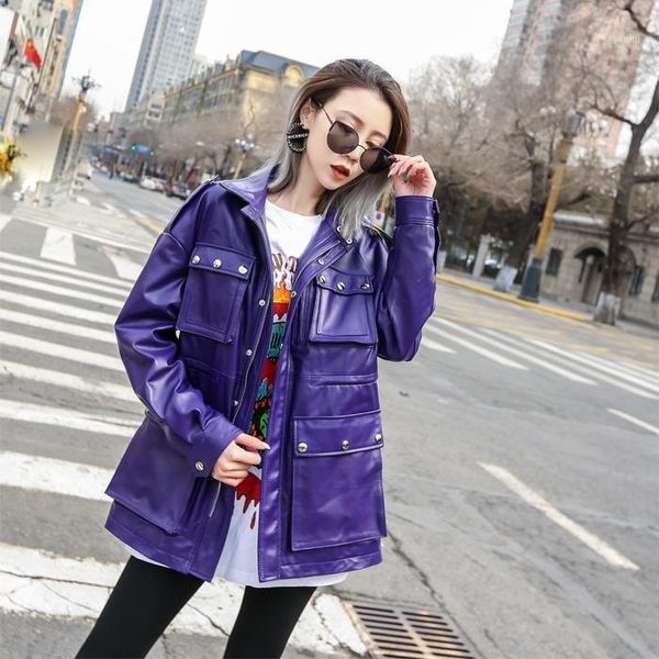fashion genuine leather jackets women spring autumn 2021 real sheepskin coat female chaqueta cuero mujer zjt20991, Black
fashion genuine leather jackets women spring autumn 2021 real sheepskin coat female chaqueta cuero mujer zjt20991, Black