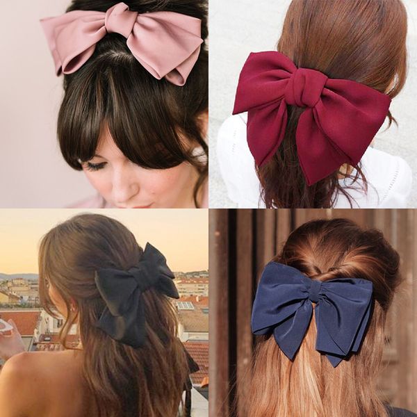 fashion big bow hairpin cute red barrette pink hair clip women girls bb hairgrip korean oversize floral hair accessories, Black;brown
fashion big bow hairpin cute red barrette pink hair clip women girls bb hairgrip korean oversize floral hair accessories, Black;brown
